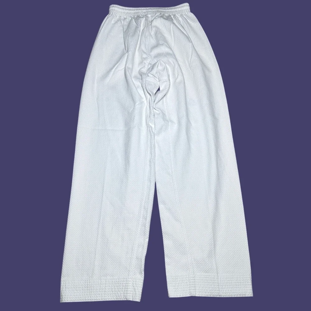 Adidas Taekwondo Pants Size 4 180cm Martial Arts Uniform Training Baggy White